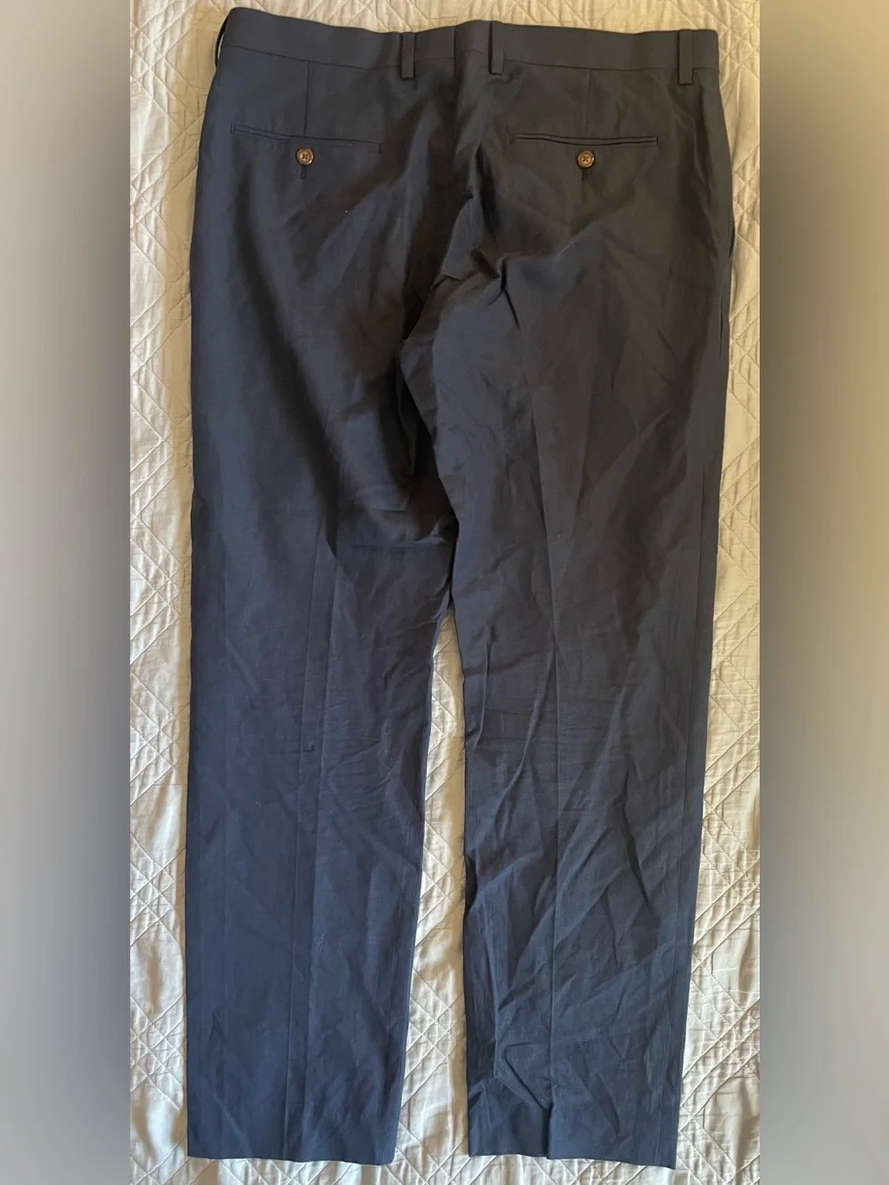 J. Crew Ludlow Slim-fit suit pant in Baird McNutt Irish linen blend 34 CQ524